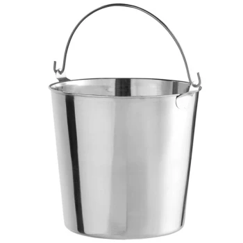 Thunder Group 13 Qt. Stainless Steel Utility Bucket / Pail