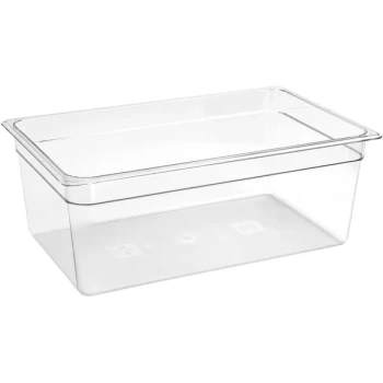 American Metalcraft IBT200 Full Size Clear Polycarbonate Insert for BEV820 and BEV1220 Beverage Tubs