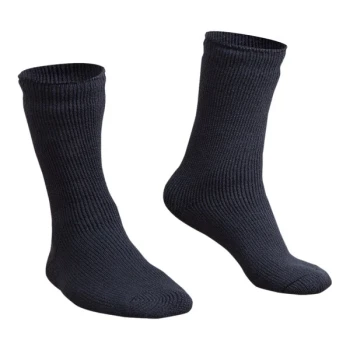 RefrigiWear Black Brushed Thermal Socks 0039RBLKSMD - Small / Medium