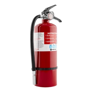 First Alert FAJPRO5 10.2 lb. 3-A:40-B:C Heavy-Duty Rechargeable Commercial Fire Extinguisher