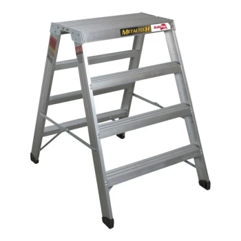 Metaltech BuildMan 48" 3-Step Aluminum Workstand / Sawhorse E-PWS7200AL
