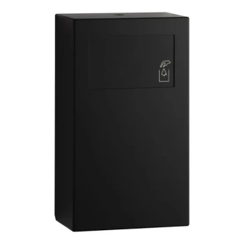 Bobrick Fino B-9254_MBLK Surface-Mounted Sanitary Napkin Disposal with Matte Black Finish