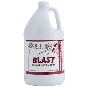 Noble 1 Gallon / 128 oz. Blast Ready-to-Use Liquid Oven & Grill Cleaner - 4/Case