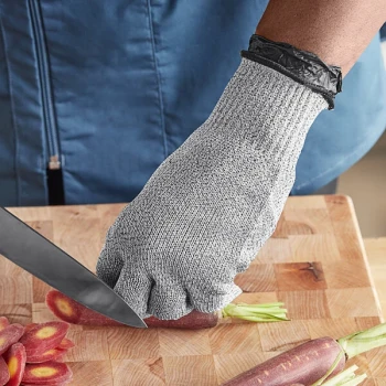Schraf Gray A8 Level Cut-Resistant Glove - Extra Large