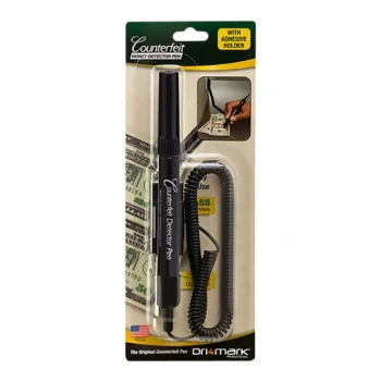 Dri Mark 351BCL Counterfeit Marker with Coil Cord