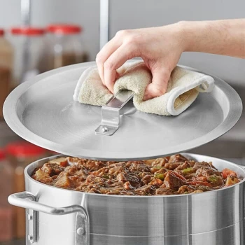 Choice 14 3/8 inch Domed Aluminum Pot / Pan Cover