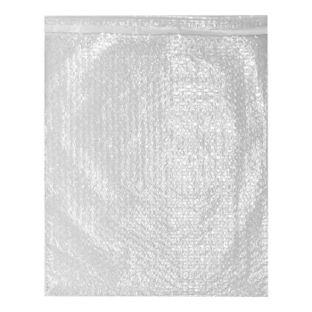 Lavex 15" x 17 1/2" Self-Seal Bubble Bag - 100/Case