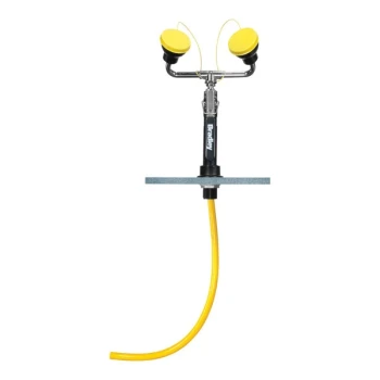 Bradley Deck-Mounted Drench Hose with Angled Dual Sprayheads S19-465EFW