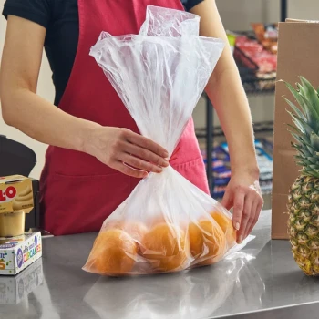 Choice 18" x 24" Plastic Produce Bag on a Roll - 680/Case