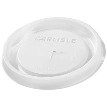 Carlisle 5506L30 Translucent Disposable Lid for Carlisle and Dinex 5506 9.5 oz. Tumblers - 1,000/Case