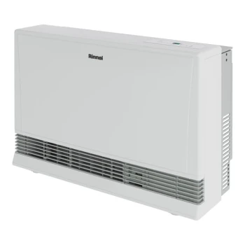 Rinnai EnergySaver Liquid Propane White Direct-Vent Wall Furnace EX38DTWP - 120V, 36,500 BTU