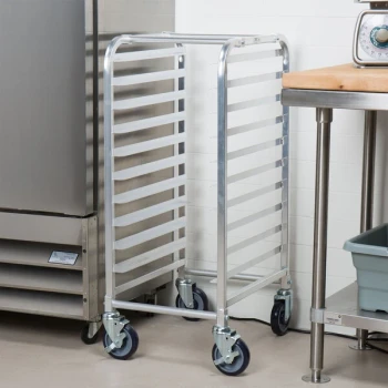 Regency 10 Pan Aluminum Steam Table Pan Rack - Unassembled
