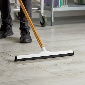 Ettore Wipe'n Dry 48222 22" Floor Squeegee with Splash Guard