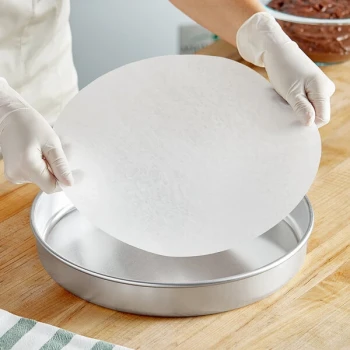 Baker's Lane 12" Round Dry Wax Pan Liner - 1,000/Case