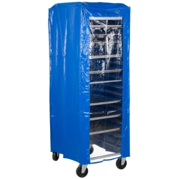 Winholt Heavy Duty Bun Pan Rack Freezer Cover - 28" x 23" x 64"