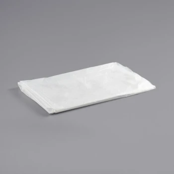 Lavex 106" x 45" 3 Mil LDPE Clear Furniture Bag on a Roll - 50/Roll