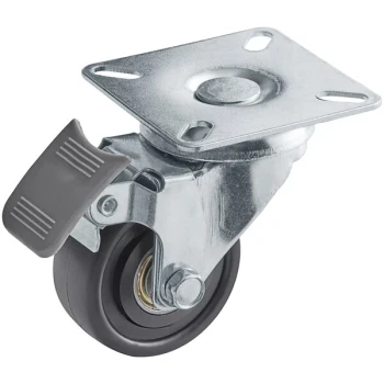 Galaxy Caster with Brake for Galaxy 177KEGRTR Single Tap Kegerators