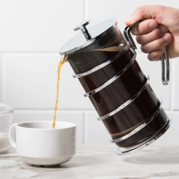 Libbey 73592 34 oz. / 4 Cup Stainless Steel French Press