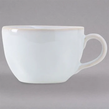Tuxton GAA-083 TuxTrendz Artisan Agave 10.5 oz. Round China Cup - 24/Case