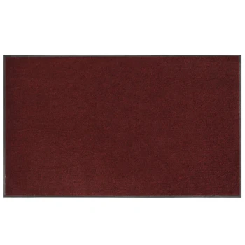 Lavex 3' x 5' Crimson Olefin Indoor Entrance Mat