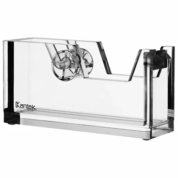 Kantek AD60 Clear Acrylic Tape Dispenser