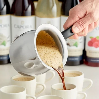 Choice 24 oz. Stainless Steel Turkish Coffee Decanter