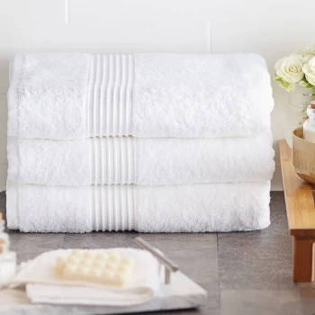 Lavex Luxury 27" x 54" 100% Combed Ring-Spun Cotton Bath Towel 15 lb. - Sample