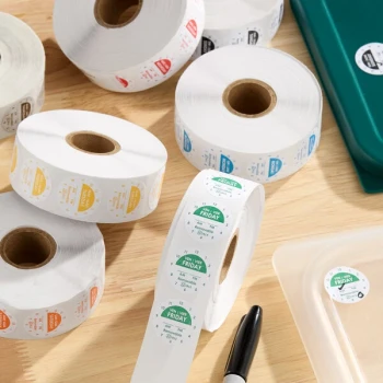 Noble 1" Removable Day of the Week Clock Label Rolls