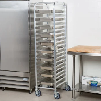 Regency 20 Pan Aluminum Steam Table Pan Rack - Unassembled