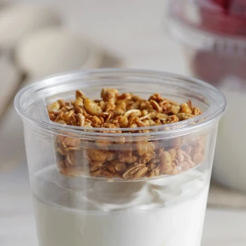 Fabri-Kal CI2N 2 oz. Clear PET Narrow Parfait Insert - 1,000/Case