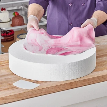 Baker's Lane 20" x 4" Foam Round Cake Dummy
