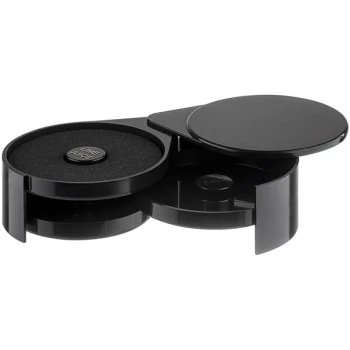TableCraft Glass Rimmer / Margarita Salter with 3 Compartments 666
