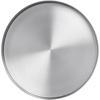 American Metalcraft Unity 4" Satin Stainless Steel Plate