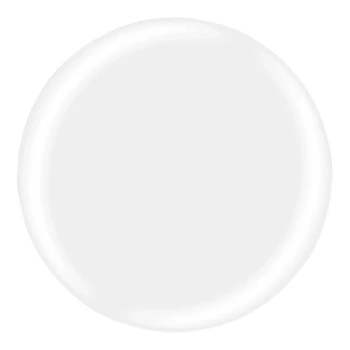 Tape Logic 2" Clear Semi-Gloss Paper Removable Round Inventory Label - 500/Roll