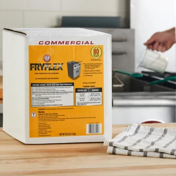 Arm & Hammer® FRYFLEX 25 lb. Deep Fryer Boil-Out Cleaner