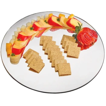Cal-Mil 414-24 24" Round Mirror Tray