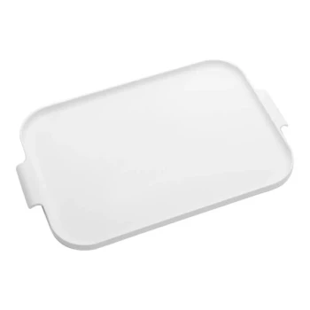 American Metalcraft 19 3/8" x 12 5/8" White Melamine Tray MTW20