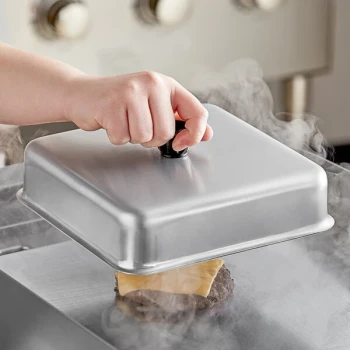 American Metalcraft BASQ820 8" Square Aluminum Basting Cover
