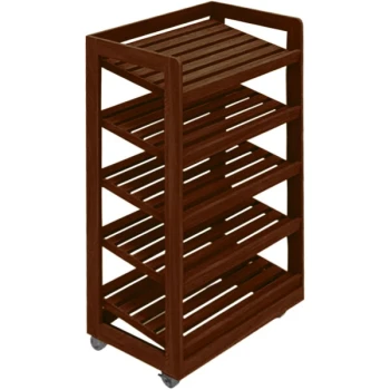 Marco Company 31" x 20 3/4" x 60 1/2" Select Cherry Bakery Display Shelving