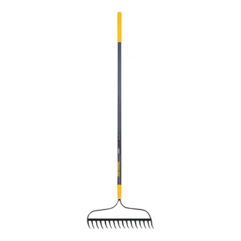 True Temper 16" Welded Bow Rake with Fiberglass Handle and Cushion End Grip 2811500