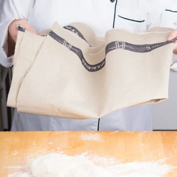 Matfer Bourgeat 118560 21 7/8 Yard Natural Linen Baker's Couche
