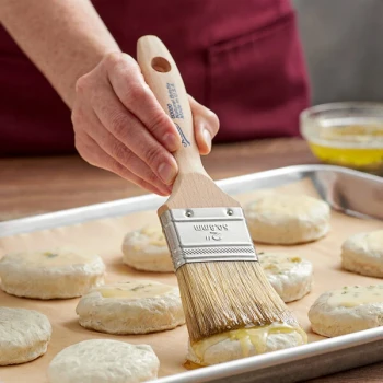 Ateco 60020 2"W Boar Bristle Pastry/Basting Brush
