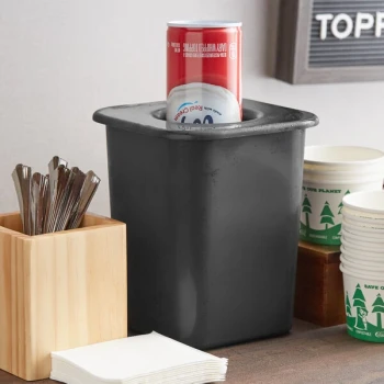 Carlisle CM110803 Coldmaster Black Whipped Cream Chiller Pan