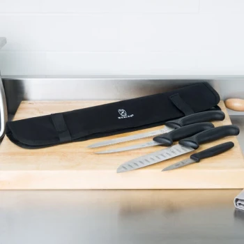 Mercer Culinary M30004M 4 Pocket Knife Roll
