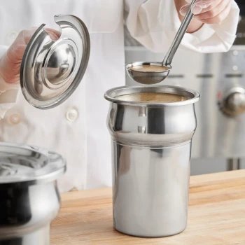Choice 2.5 Qt. Stainless Steel Inset Kit with Cover and Ladle