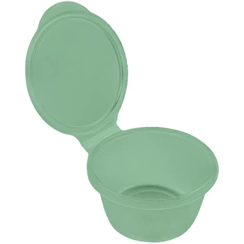 GET Eco-Takeouts 3 oz. Jade Green Sauce Container - 96/Case