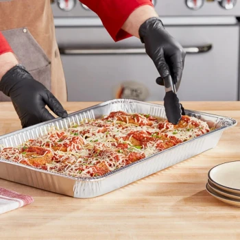 Choice Full Size Heavy-Duty Foil Steam Table Pan Medium 2 3/16" Depth - 50/Case