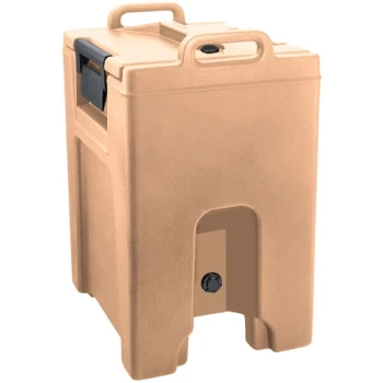 Cambro UC1000PL157 Ultra Camtainer® 10.5 Gallon Coffee Beige Insulated Soup Carrier