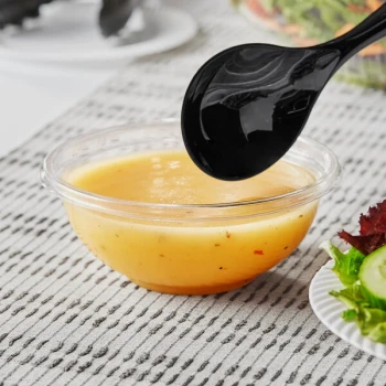 Visions 12 oz. Clear PET Plastic Round Catering / Serving Bowl - 200/Case