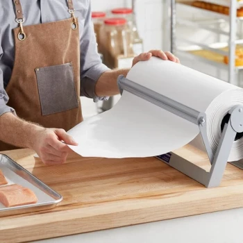 Choice 18'' x 1000' 35/5 lb. White Economy Freezer Paper Roll